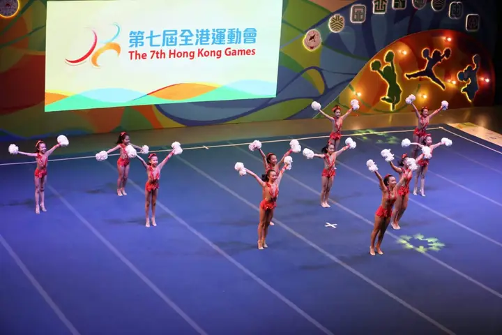 Performance at the "7th Hong Kong Games" - Cheer Dance