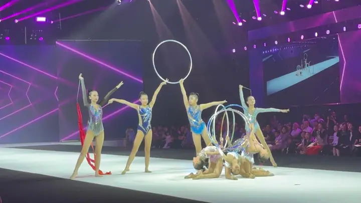 Performance at the Hong Kong Mega International Children's Fashion Gala ✨The largest children's catwalk show in Hong Kong✨