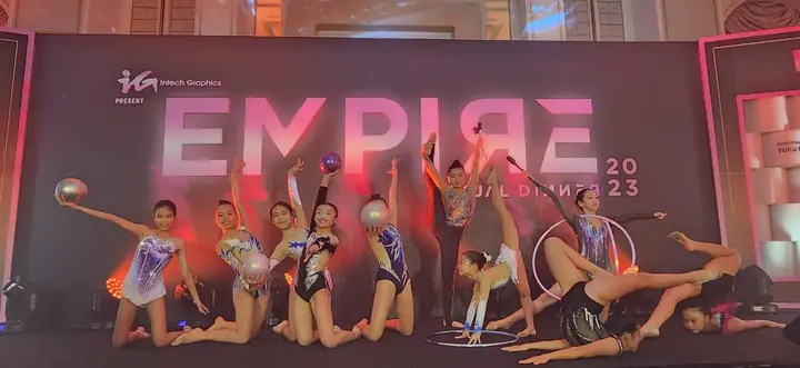Performance at the Empire annual dinner
